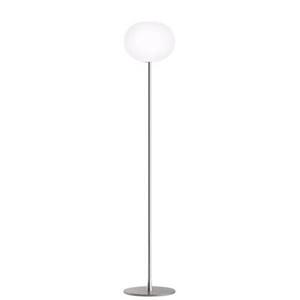 Flos Glo-Ball F2 vloerlamp zilver