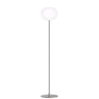 Flos Glo-Ball F2 vloerlamp zilver