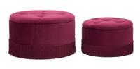 BLADERDEEG/OPBERGLIJNEN NIEUW KOPPEL BORDEAUX CM Ø 71X41-55X33