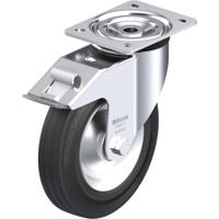 Blickle L-V 202R-FI Zwenkwiel met rem Wieldiameter: 200 mm Draagvermogen (max.): 205 kg 1 stuk(s)
