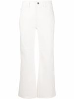 Jil Sander jean droit à coupe courte - Blanc