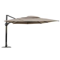 Hacienda Zweefparasol 300x400 Taupe - 4so