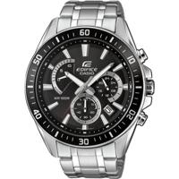 Casio EFR-552D-1AVUEF Horloge Chronograaf (l x b x h) 53 x 47 x 12.3 mm Zilver Materiaal (behuizing): RVS Materiaal (armband): RVS Casio EFR-552D-1AVUEF Horloge Chronograaf (l x b x h) 53 x 47 x 12.3 mm Zilver Materiaal (behuizing): RVS Materiaal (armband): RVS