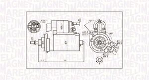 Startmotor / Starter MQS713