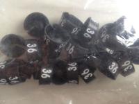 MB zwart/wit 36 voor op kledinghanger