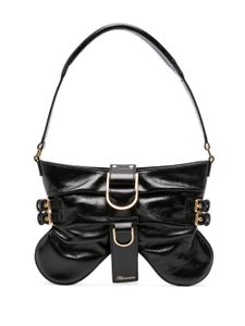 Blumarine grand sac porté épaule Butterfly - Noir