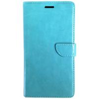 Galaxy E7 hoesje aqua blauw