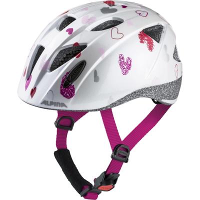 Olympic Sportswear Alpina sports kinderhelm ximo white hearts 47-51 glans