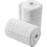 Gipsverband - 2x rollen -wit - 7,5 x 2700 cm - gips gaas - gipsbuik - maskers - adrukken