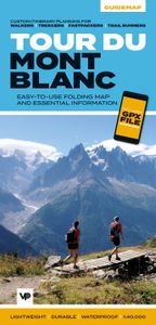 Wandelkaart Tour du Mont Blanc Guidemap | Vertebrate Publishing