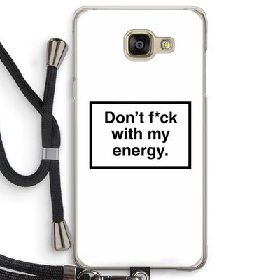 My energy: Samsung Galaxy A5 (2016) Transparant Hoesje met koord