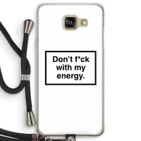 My energy: Samsung Galaxy A5 (2016) Transparant Hoesje met koord
