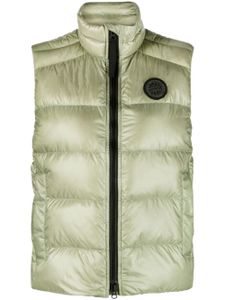 Canada Goose gilet matelassé Cypress à patch logo - Vert