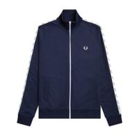 Fred Perry - Taped Trainingsjack - Donkerblauw