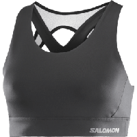 Salomon Cross Run Bra - ZWART - Dames