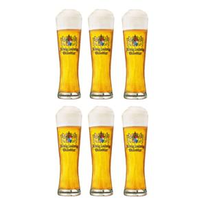 Konig Ludwig Bierglazen Weizen - 500 ml - 6 stuks