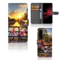 Sony Xperia 1 III | Flip Cover | Amsterdamse Grachten Sony Xperia 1 III | Flip Cover | Amsterdamse Grachten