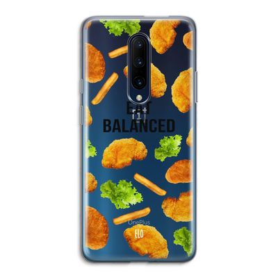 Eat Balanced: OnePlus 7 Pro Transparant Hoesje