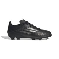 adidas F50 League Gras Voetbalschoenen (FG) Kids Zwart Grijs Goud