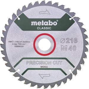 Metabo PRECISION CUT WOOD CLASSIC 628657000 Cirkelzaagblad 305 x 30 x 1.6 mm Aantal tanden: 56 1 stuk(s)