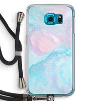 Fantasie pastel: Samsung Galaxy S6 Transparant Hoesje met koord