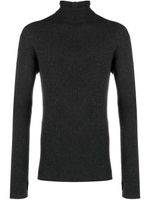 Isaac Sellam Experience high-neck ribbed-knit jumper - Gris