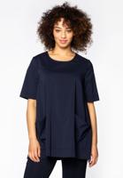 Yoek Tuniek met zakken popeline | Blauw | Maat 42/44