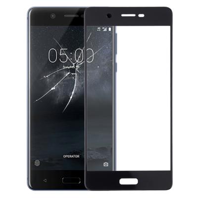De Lens van het buitenste glas van de voorste scherm voor Nokia 5(Black)