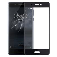 De Lens van het buitenste glas van de voorste scherm voor Nokia 5(Black)