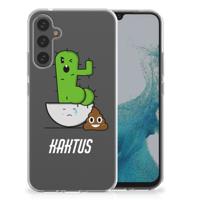 Samsung Galaxy A34 Telefoonhoesje met Naam Cactus Poo