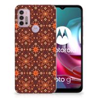 Motorola Moto G30 | G10 | TPU bumper | Batik Brown