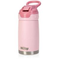 Borraccia termica - NUBY - 300 ml - Acciaio inossidabile - Rosa