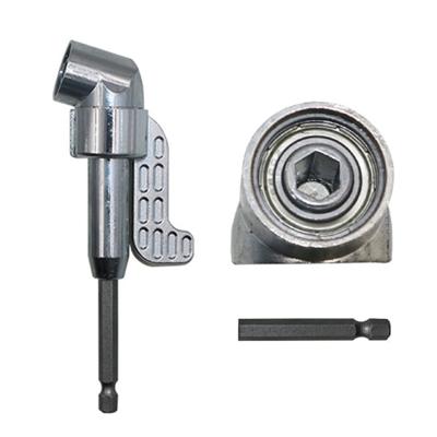 105 graden rechte hoek boor driver bit extension Power Drill tool 7mm hex magnetische Power schroevendraaier socket adapter (lang type)