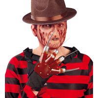 Freddy horror verkleed handschoen met messen - thumbnail