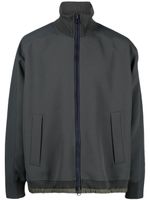 sacai veste zippée à col cheminée - Vert