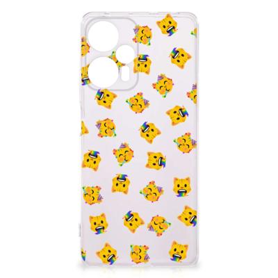 TPU bumper voor Xiaomi Poco F5 Katten Emojis