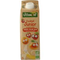 Vitamont Kindercocktail 100% puur sap in pak bio