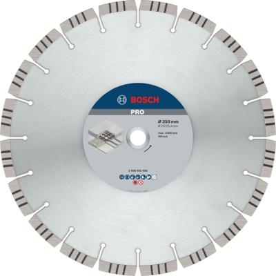 Bosch Accessoires Diamantdoorslijpschijf Best for Concrete 350 x 20,00+25,40 x 3,2 x 15 mm 1st - 2608602658