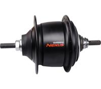 Shimano versnellingsnaaf nexus 8 premium sg-c6011 velgrem / rollerbrake 36 gaats zwart