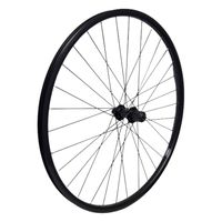 Kgs Achterwiel 28 inch (622) velg + spaak zw cass centerlock 8-10 v - thumbnail