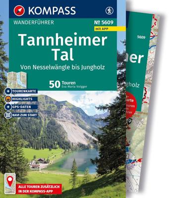 Wandelgids Kompass Wanderführer Tannheimer Tal | Kompass