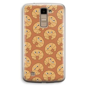 Croissant: LG K10 (2016) Transparant Hoesje