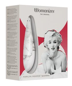 Womanizer Marilyn Monroe Special Edition Classic 2 - 4 Kleuren White marble - wit marmer gevlamd