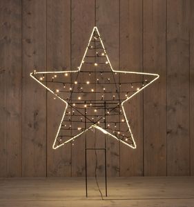 Smd Star With Led Inside 80 cm 30 cm Stick 350 Led Warm White - Anna's Collection