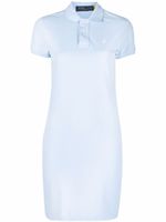 Polo Ralph Lauren robe courte à logo Polo Pony brodé - Bleu