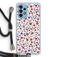Planets Space: Samsung Galaxy A52 Transparant Hoesje met koord