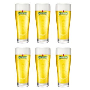 Heineken Bierglazen Ellipse - 500 ml - 6 stuks