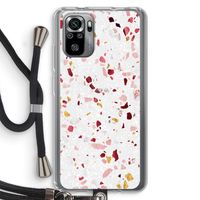 Terrazzo N°9: Xiaomi Redmi Note 10S Transparant Hoesje met koord