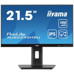 Iiyama ProLite LED-monitor Energielabel E (A - G) 54.6 cm (21.5 inch) 1920 x 1080 Pixel 16:9 1 ms HDMI, DisplayPort, Hoofdtelefoon (3.5 mm jackplug), USB 2.0