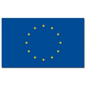 Vlag Europa 90 x 150 cm feestartikelen